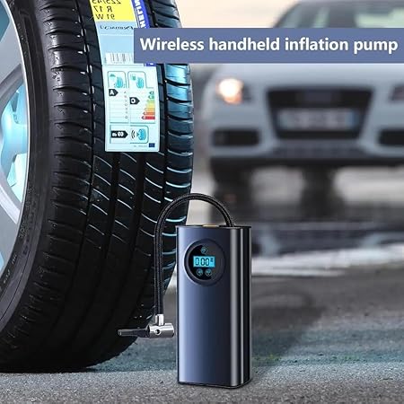 Rechargeable Portable Air Compressor Tire Inflator