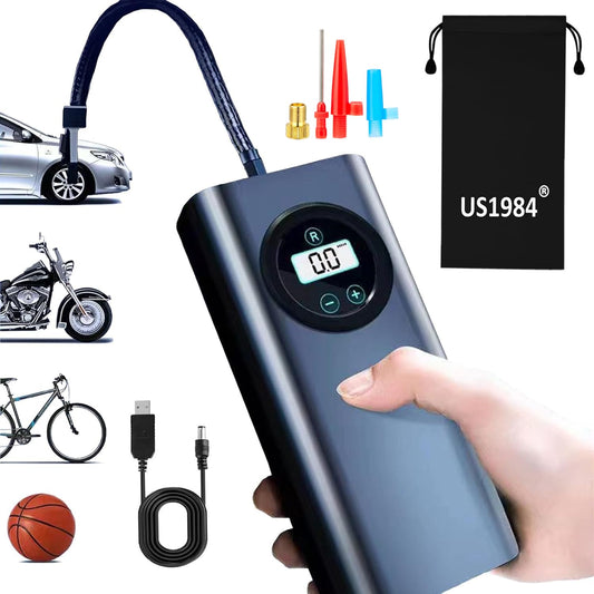 Rechargeable Portable Air Compressor Tire Inflator