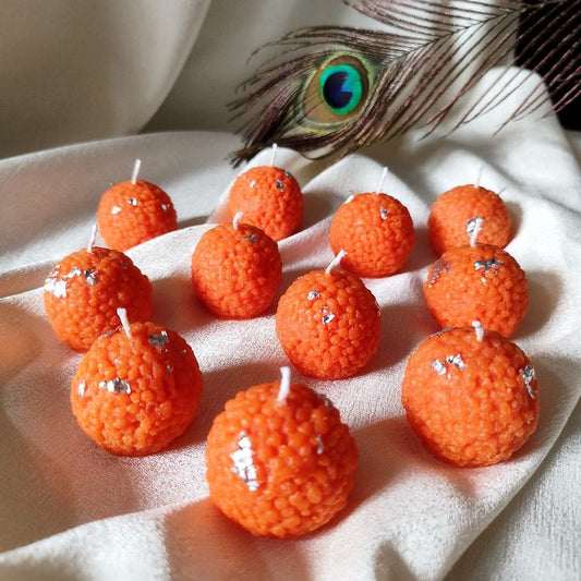 Laddu Candle (10 piece)