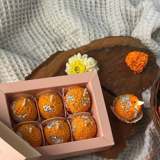 Laddu Candle (10 piece)